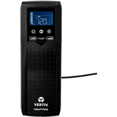 Vertiv Liebert PSA5 UPS - 700VA/420W 120V | Line Interactive AVR LCD Tower UPS - PSA5-700MT120